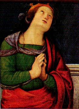 PERUGINO, Pietro Saint Flavia France oil painting art